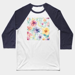 Beautiful bright spring flowers. Baseball T-Shirt